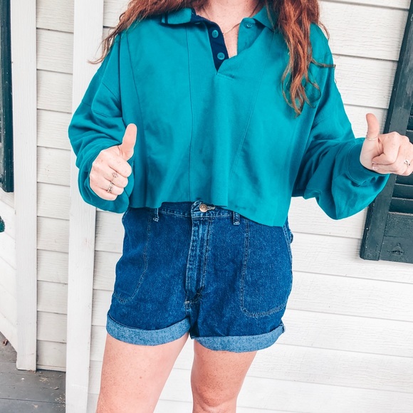 cropped rugby top